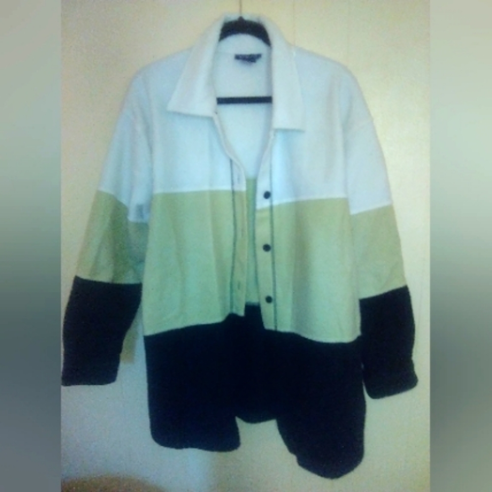 Woman's button down jacket